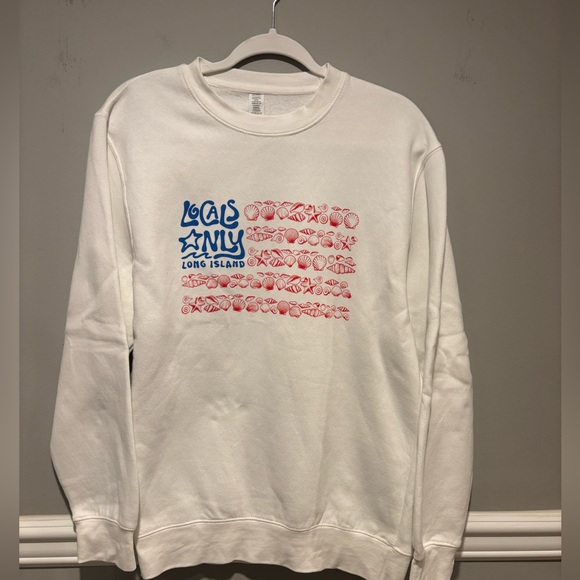 Local's Only USA Beach Shell Flag Unisex - Adult Size Medium NWOT - Picture 5 of 8